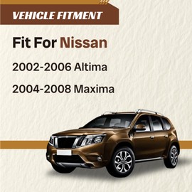 Chassora K90352 K90353 2PC Front Stabilizer Sway Bar End Link Fit for Nissan 2002 2003 2004 2005 2006 Altima, 2004-2006 2007 2008 Maxima