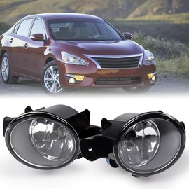 PIT66 Front Bumper Fog Light, Compatible with 2008-2010 Infiniti M35 M45/2010-2011 Infiniti G37 Coupe And Convertible/2013-Up Infiniti Jx35 Qx60/2004-2015 Nissan Sentra, Fog Lamp Accessories