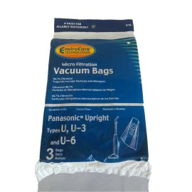 For Panasonic Vacuum bags Panasonic 816 Upright Micro Filtration  Panasonic u, u-3, u-6