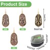 Method Feeder, 3-Piece Fishing Inline Feeder Set, Carp Accessories with