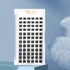 Individual Eyelashes, QUEWEL, Individual Eyelash Clusters, Lashes, D Curl, 14