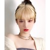 Hair Clip in Bangs Extension Air Bangs Wispy French with