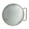 Yippo Accessories Round Blank Belt Buckle