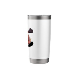 Cool Snowboarding Armadillo Wearing Goggles Stainless Steel Insulated Tumbler