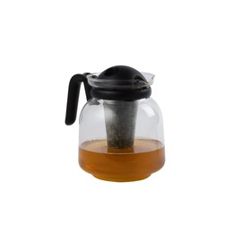 Fackelmann Black and Transparent Glass Coffee Pot 1.5 L