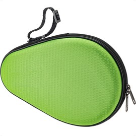 Butterfly Hexagon Hard Full Case | Hard Case with Mesh Net for Paddle Accessory and Zipper Closure | Holds One Table Tennis Paddle | 4 Colors Available (Black, Light Green, Purple, Navy)