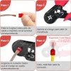 Sendowtek Kit de Terminales para Cable, Alicates Alambre Engarzado(1200pcs)