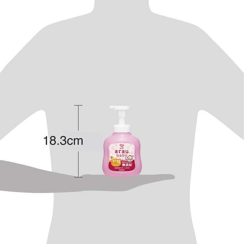 Arau Baby Foaming Full Body Soap, Moisturizing, 15.2 fl oz