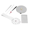 DIY Wall Clock Acrylic Silent Frameless Wall Clock for Living