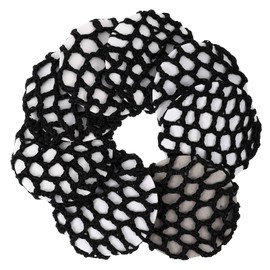 LALAFINA 8pcs Breathable Hair Nets for Dancers Crochet Bun Covers for Ballet Skating Performance Comfortable Headwear Elastic Design for Boys and Girls and Adults