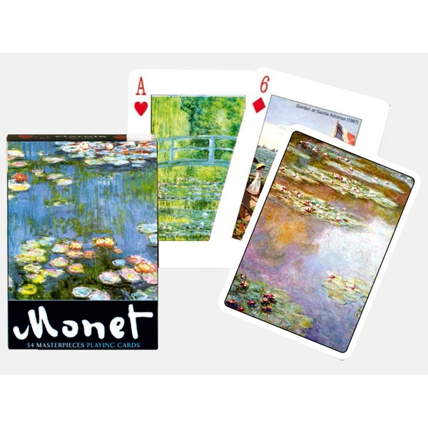 Piatnik 00 1489 Monet Lilies Playing Cards