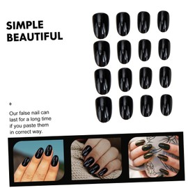 Outanaya 4sets Press Fake Nails False Nail Tips for Women Compact and Lightweight for Anytime Use for Manicure Enthusiasts