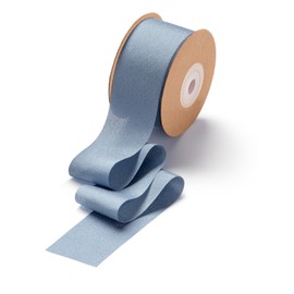 CHUQING Ribbon Dusty Blue 1.5 inch x 25 Yard Polyester Solid Color Ribbons for Wedding, Wreath, Baby Shower,Party Wreath Decoration
