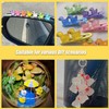YSUY 100PCS Emit Light Mini Ducks, 50 Shining & 50