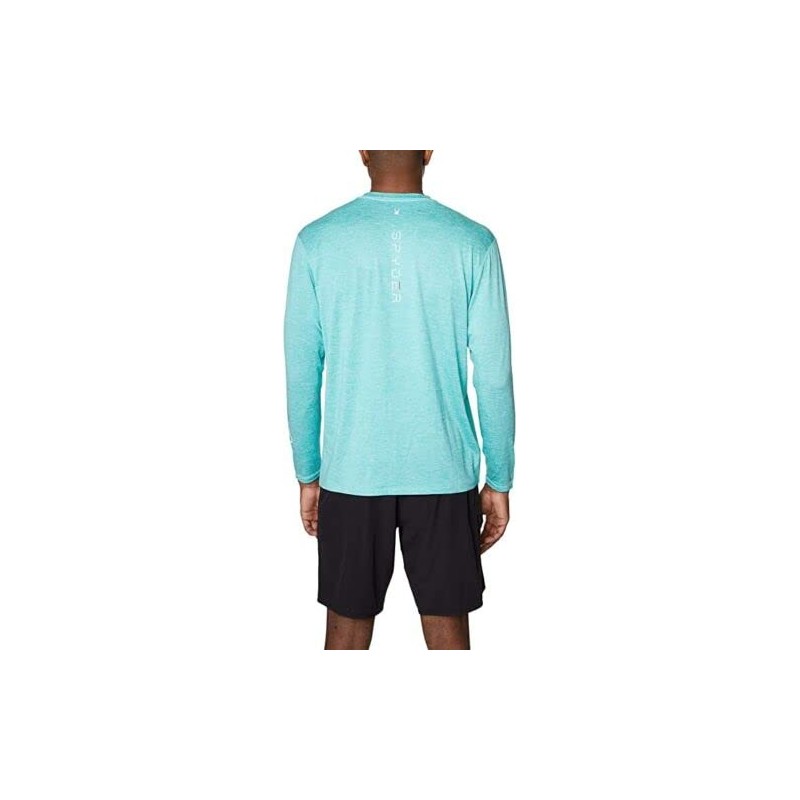 Spyder Women's Rash Guard with Long Sleeves, Mottled Rash Guard