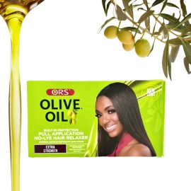Ors Olive Oil Relaxer Extra Fuerte 470g Sachet Kit
