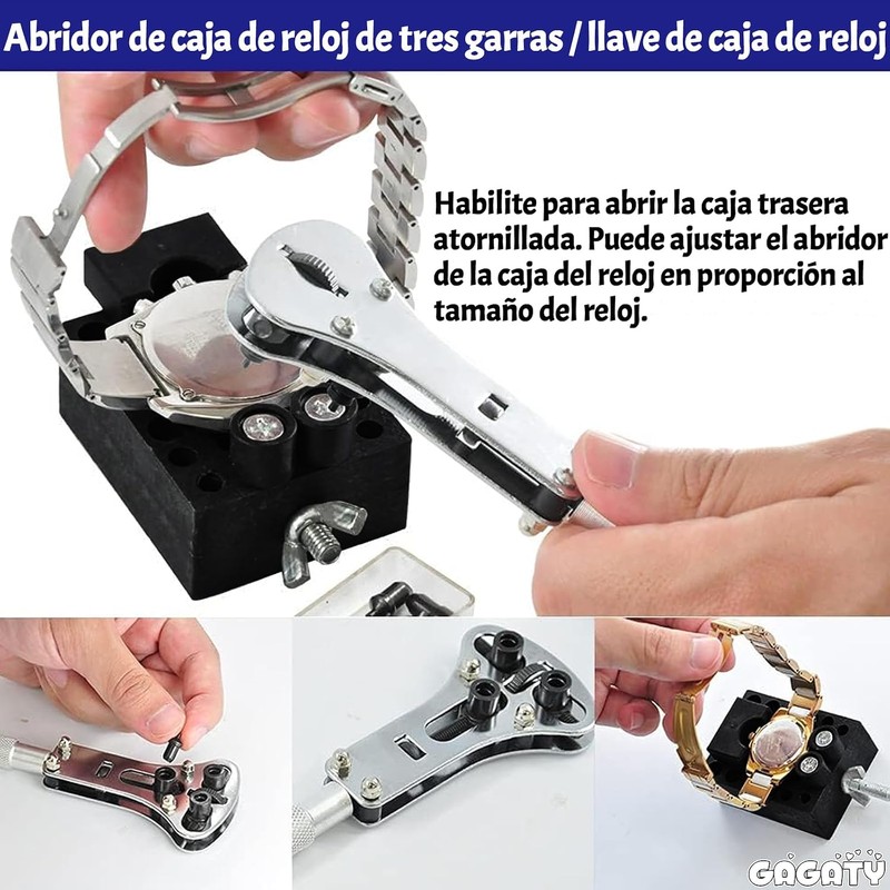 Kit de Reparación de Relojes 147 en 1 GAGATY para