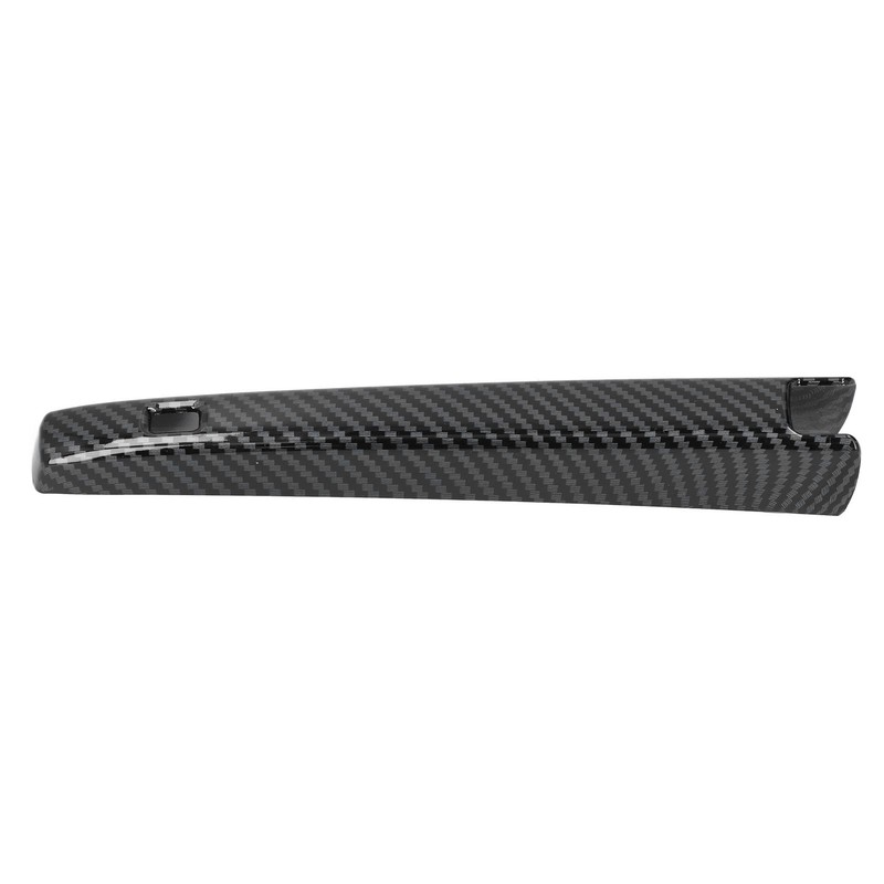 Rear Windshield Wiper Arm Cover Trim Carbon Fiber Style Decoration