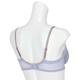 Amphipolis BYK308 Women's Bra, High Armpits, Reduces Back Steps and Underarms, Back Smoothing, Fits Up to G Cups, Large Sizes, Bra, Polyurethane