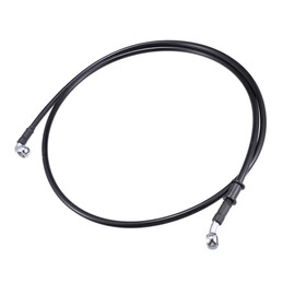 A ABSOPRO Car Brake Hose Oil Line Pipe 150cm AN3 M10 Car Accessories Black