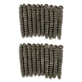 PHOCAS 20'' 3Packs Short Curly Crochet Hair for Black Women Wand Curl Jamaican Bounce Crochet Hair - 8MM #GREY