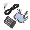 CHILDWEET Car Gesture Light with Remote Multi Functional Warning Signal