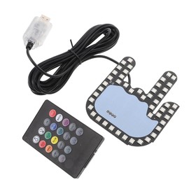 CHILDWEET Car Gesture Light with Remote Multi Functional Warning Signal Accessory Easy to Install for All Vehicle User Friendly Operation Engaging Design for Enhanced Safety