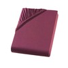 Hometex Premium Textiles Fitted Sheet 90-100 x 200 cm, Jersey
