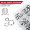 350PCS Spring Wave Washer Gasket Assortment Kit, M3 M4 M5