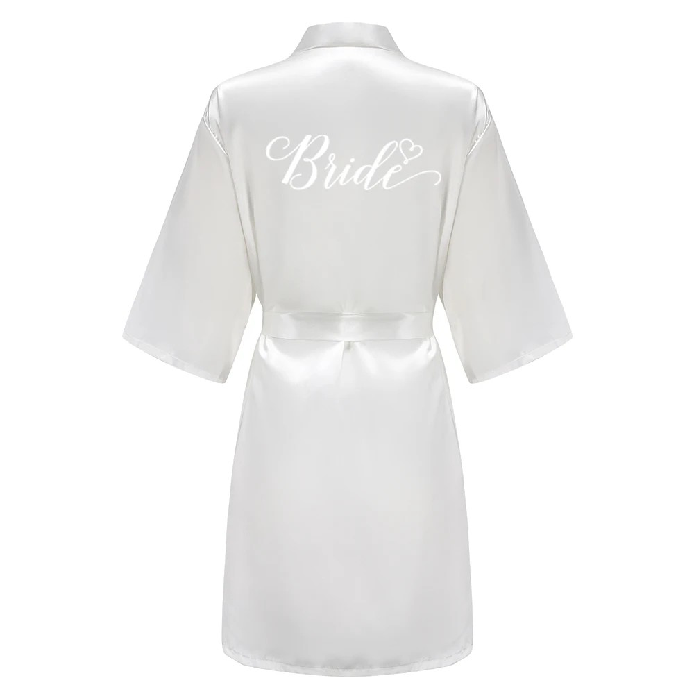 satin kimono robe women