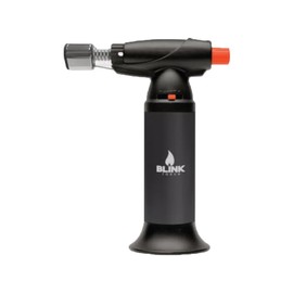 Blink Gun Torch Butane Light MB01 Welding Refillable Windproof Jet *USA* (Black)