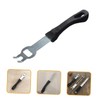 Sosoport Grill Plate Lifter Durable Stainless Steel Grate Clamp for