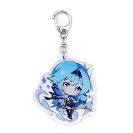 Cute Impact Gen shin Acrylic Keychains Pendant Hanging Ornament, Eula, One Size