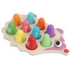 Children Wood Math Number Counting Matching Game Hedgehog Shaped Puzzle