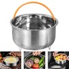 Steamer Basket Insert, Stainless Steel Steamer Insert for Pot, Steamer