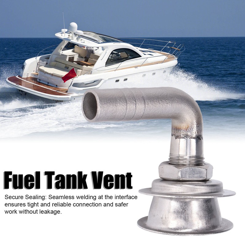 Fuel Tank Vent 90 Degree M16 316 Stainless Steel Accessory