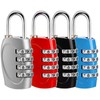 Hedume 8 Pack Combination Lock 4 Digit Padlock for School