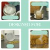 4 Pack – 2 Tablespoon Plastic Measuring Scoop – 1/8