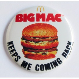 Fast Food Hamburger FRIDGE MAGNET (2.25 inches) advertisement sign