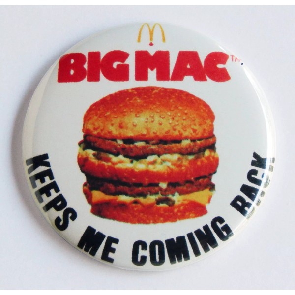 Fast Food Hamburger FRIDGE MAGNET (2.25 inches) advertisement sign