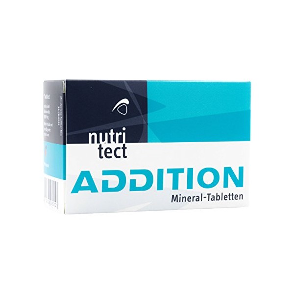 nutritect ADDITION Mineral-Tabletten - Elektrolyte zum Ausgleich deiner Mineralstoffverluste beim