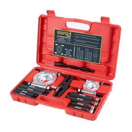 KOOPOOL Bearing Puller and Splitter Kit, Separator and Puller Set, Pinion Bearing Puller and Wheel Removal Tool, 5 Ton Capacity Bearing Separator with 2’’ and 3’’ Bearing Separator Jaws