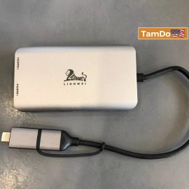 Lionwei LIUC0228 5-in-1 Dual Display Multifunction Usb-c Hub