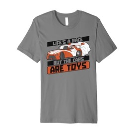 Life's A Race But The Cars Are Toys Minicar Slot Car Slot Car Premium T-Shirt