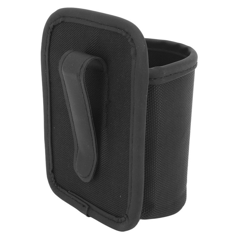 Motorcycle Water Cup Holder Black Drainage Holes Plug in Fixed
