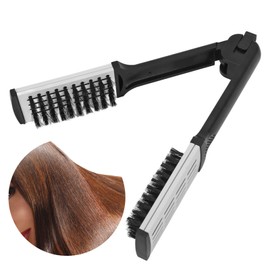 Hair Straightening Comb, Durable, Double Sided Brush, High Temperature Resistant Styling Tool for Home Use