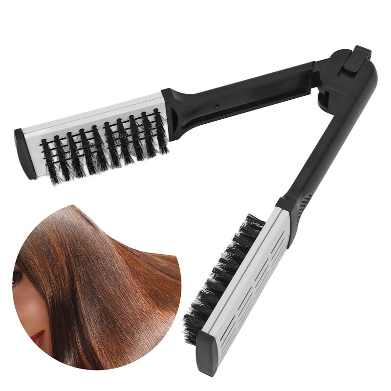 Hair Straightening Comb, Durable, Double Sided Brush, High Temperature Resistant