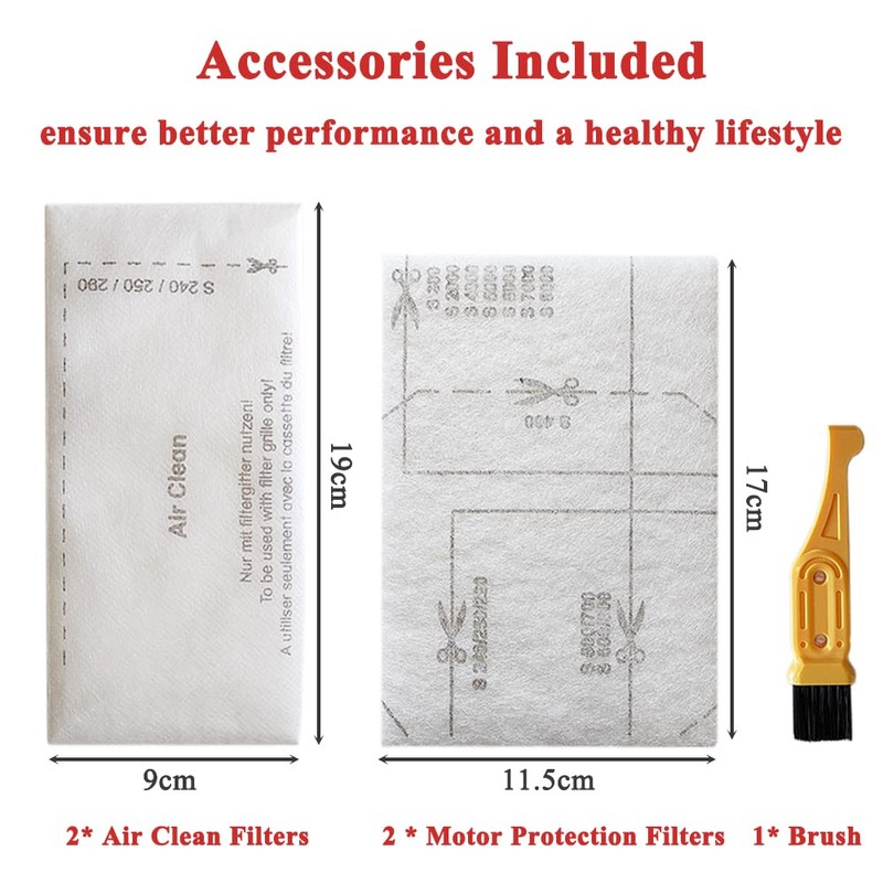 Vacuum Bags, 15Pcs Dust Bags AirClean 3D Efficiency Replacement Compatible