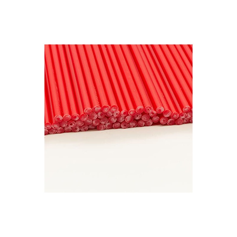Plastic Lollipop Sticks - 114mm x 4mm Pack of 50