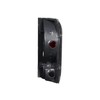 ANZO USA 211062 Black Euro Tail Light Set-Clear Lens
